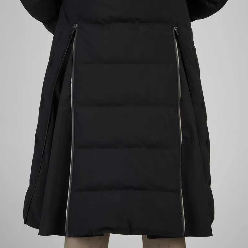 Pikeur Athleisure 6021 Raincoat Ladies Quilted Waterproof Jacket - Black-4