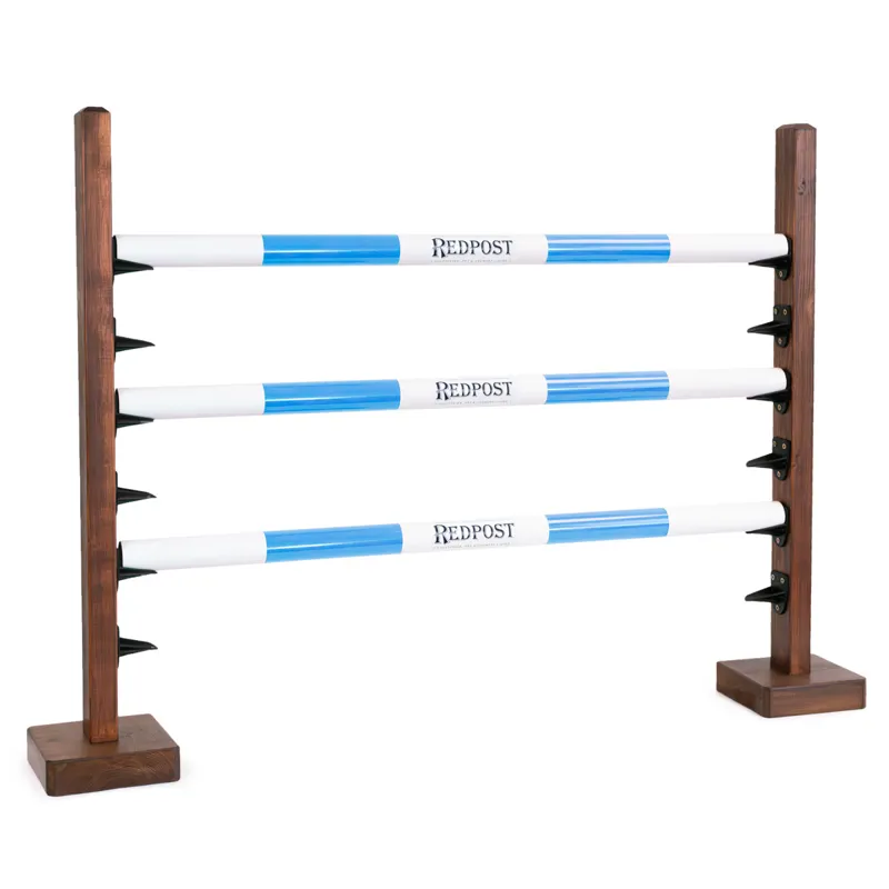 Redpost Wooden Hobby Horse Jump - Pale Blue