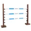 Redpost Wooden Hobby Horse Jump - Pale Blue