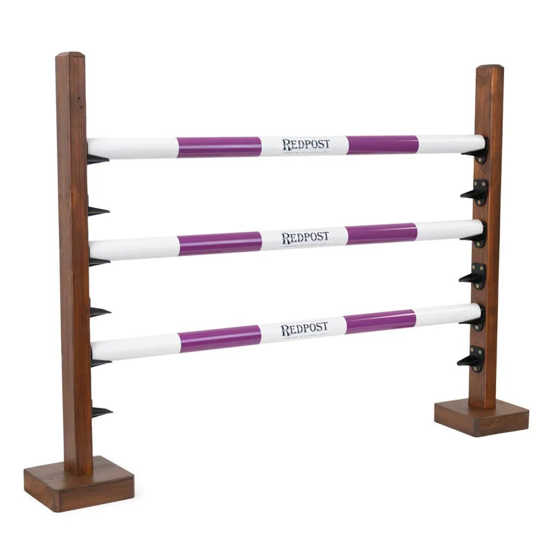 Redpost Wooden Hobby Horse Jump - Purple