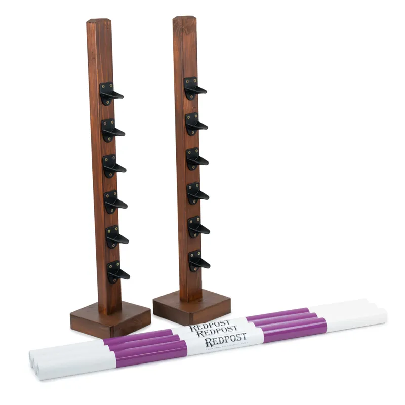 Redpost Wooden Hobby Horse Jump - Purple-1