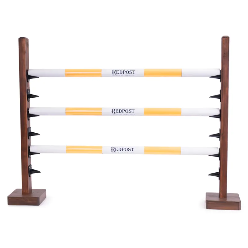 Redpost Wooden Hobby Horse Jump - Yellow