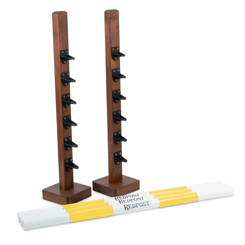 Redpost Wooden Hobby Horse Jump - Yellow-1