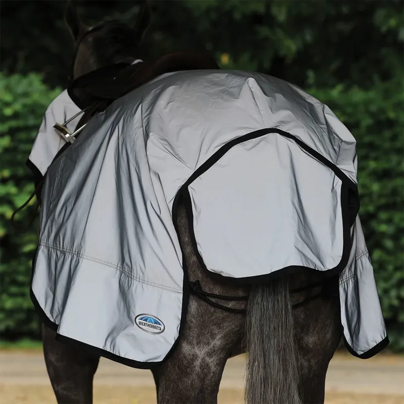 WeatherBeeta Reflective V1 Wrap Around Exercise Sheet - Silver-1