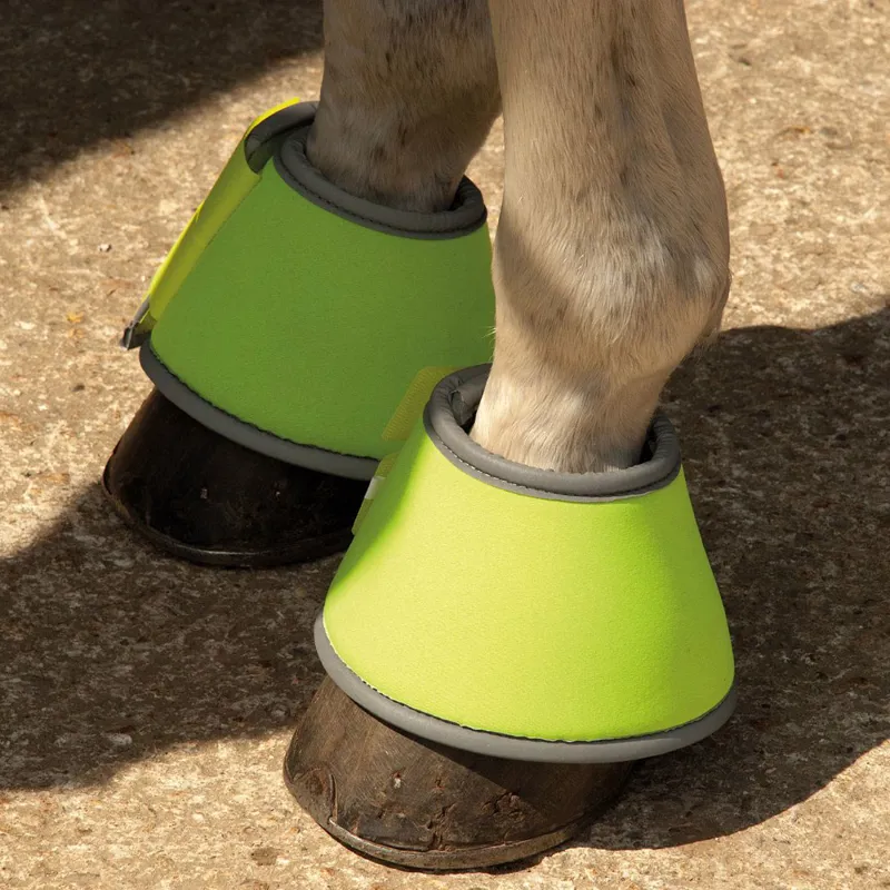 Rhinegold Reflective Overreach Boots - Yellow