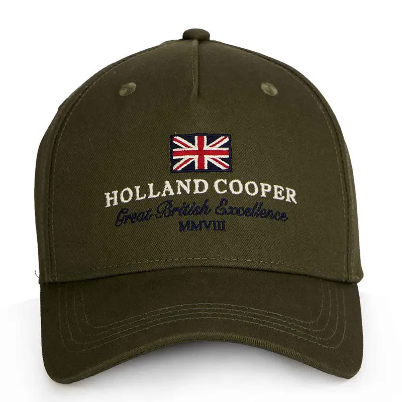Holland Cooper Regatta Cap - Dark Khaki-1