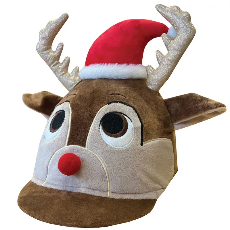 Equetech Animal Hat Silk - Dazzle Reindeer