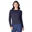 WeatherBeeta Relaxed UV Long Sleeve Womens Tee - Navy