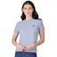 WeatherBeeta Relaxed UV Short Sleeve Womens Tee - Bluestone