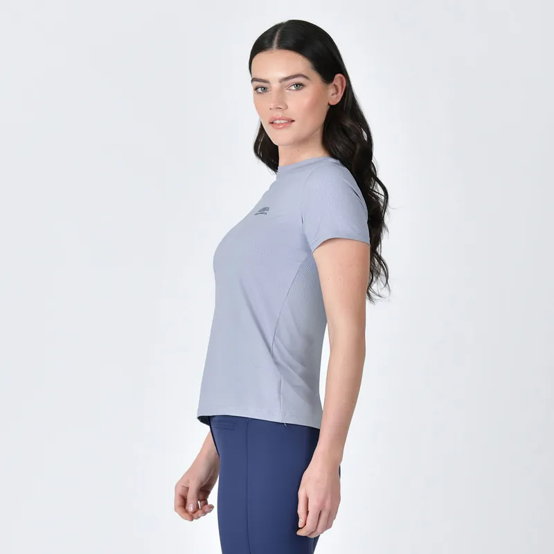 WeatherBeeta Relaxed UV Short Sleeve Womens Tee - Bluestone-2