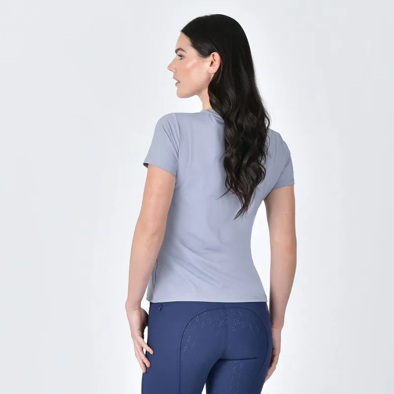 WeatherBeeta Relaxed UV Short Sleeve Womens Tee - Bluestone-1