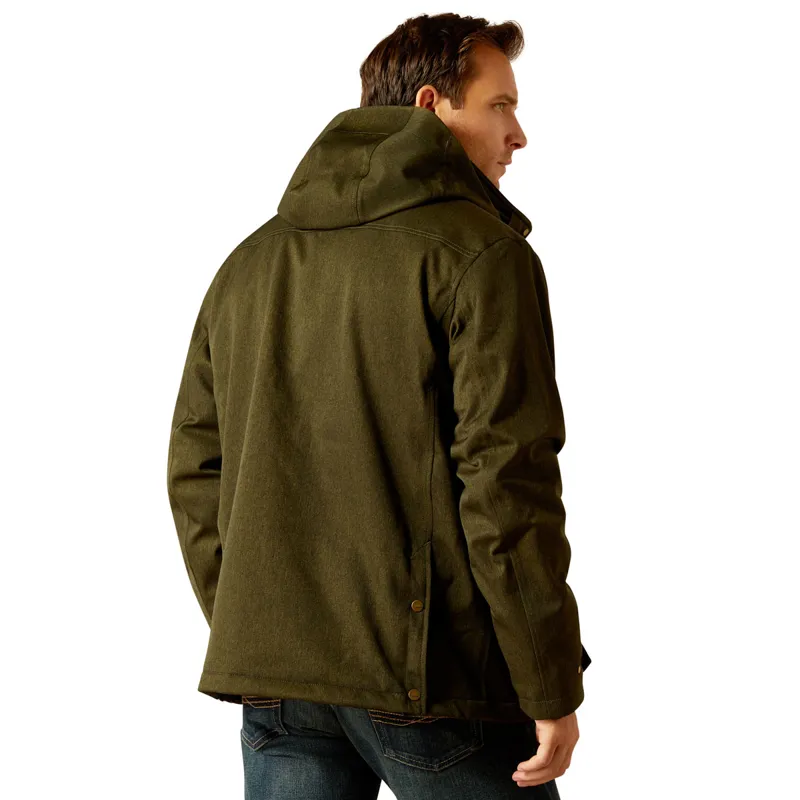 Ariat Rhodium Waterproof Insulated Mens Parka Jacket - Rosin-6