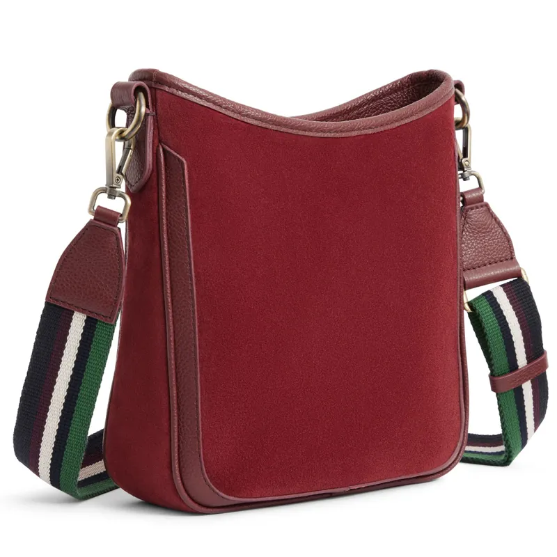 Fairfax and Favor Richmond Messenger Bag - Ruby-2