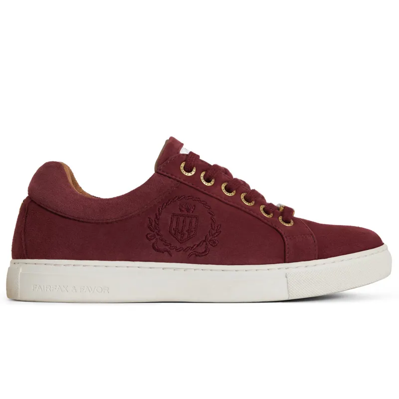 Fairfax and Favor Richmond Ladies Trainers - Ruby Suede-3