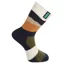 Ridgeline Unisex Merino Wool Mid Length Socks - Navy Stripe