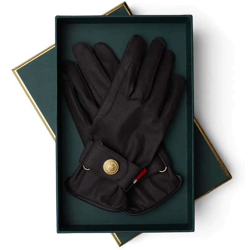 Holland Cooper Riding Gloves - Black-3