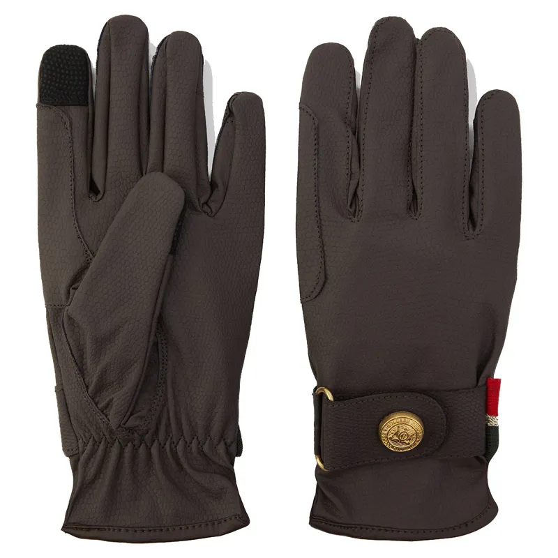 Holland Cooper Riding Gloves - Chocolate