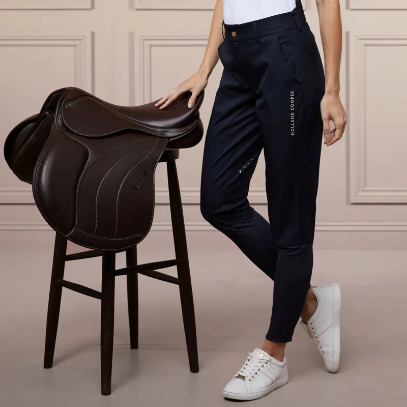 Holland Cooper Riding Shell Ladies Waterproof Trousers - Ink Navy
