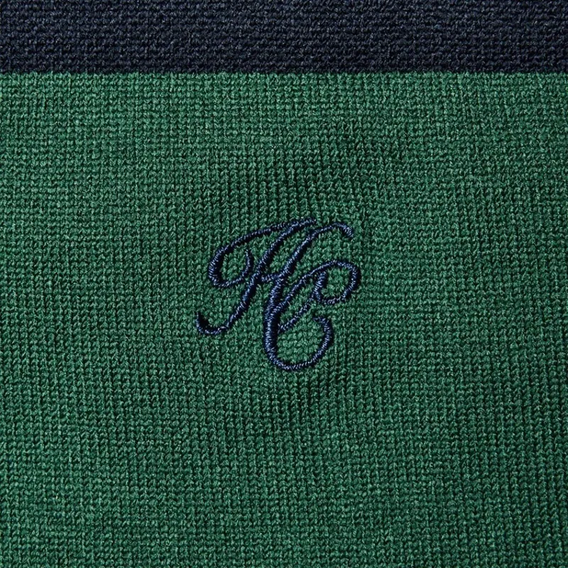 Holland Cooper Womens Tall Riding Socks - Racing Green/Navy-2