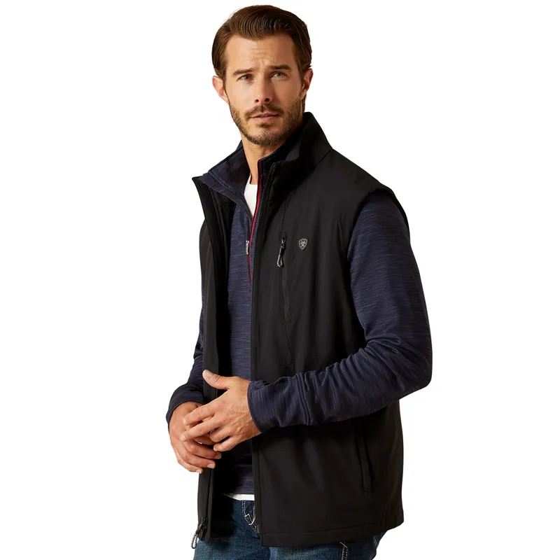 Ariat Rion StretchShell Mens Insulated Gilet - Black