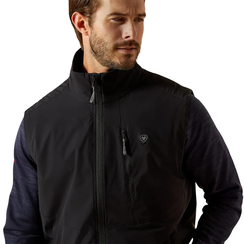 Ariat Rion StretchShell Mens Insulated Gilet - Black-3