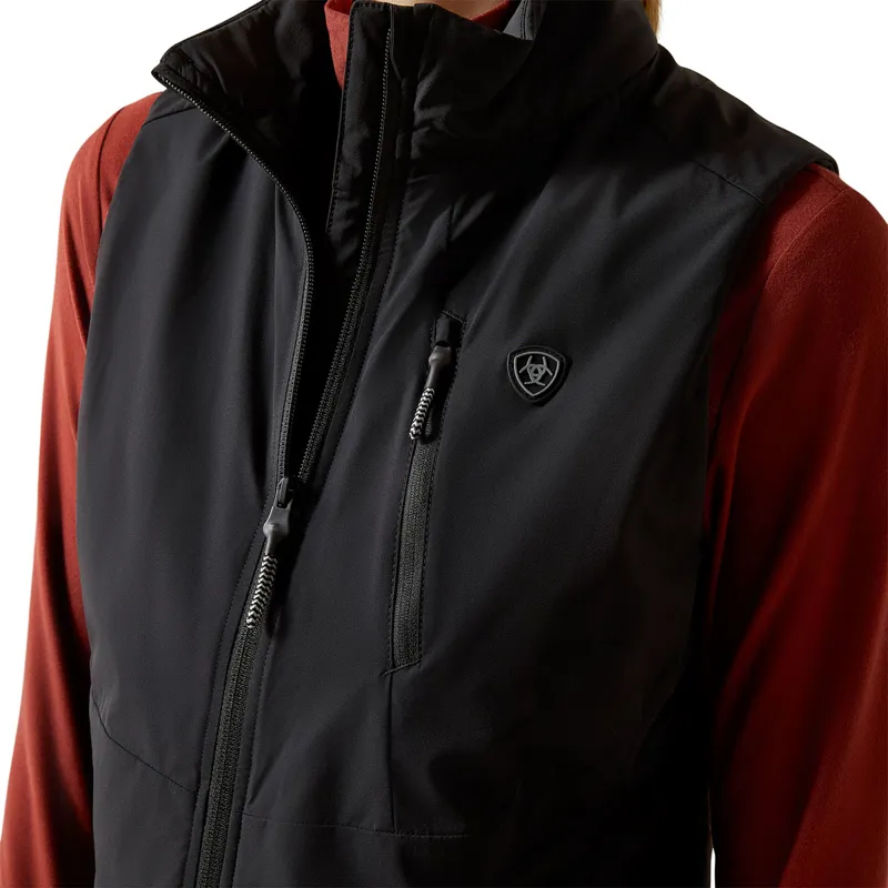 Ariat Rion StretchShell Womens Insulated Gilet - Black-2