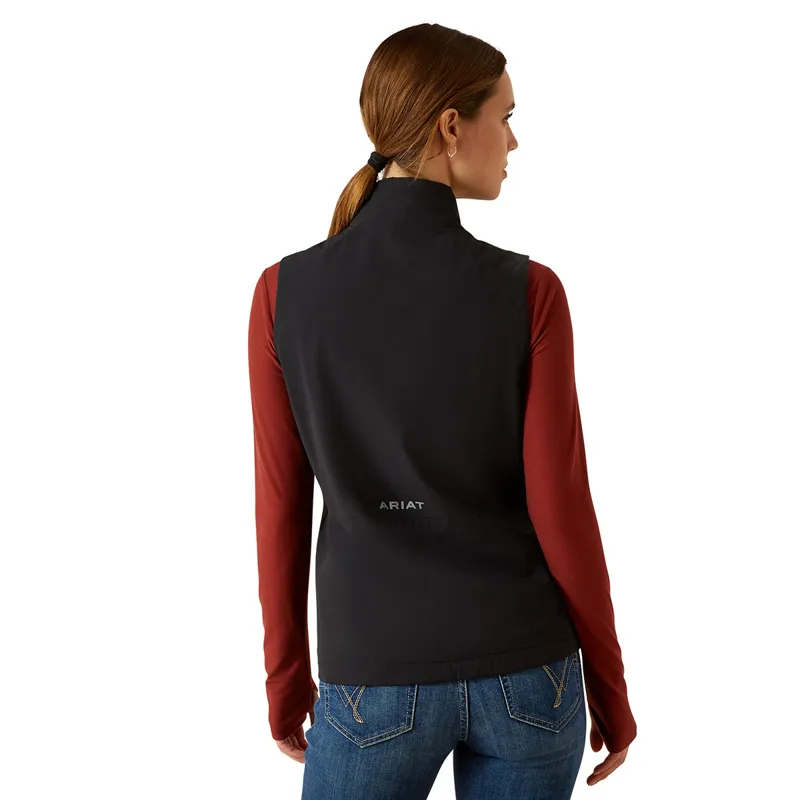 Ariat Rion StretchShell Womens Insulated Gilet - Black-1