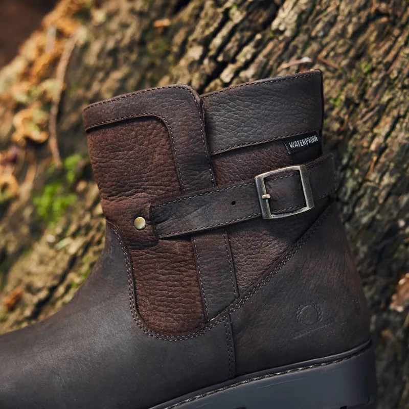 Chatham Ripon Ladies Waterproof Ankle Boots - Dark Brown-6