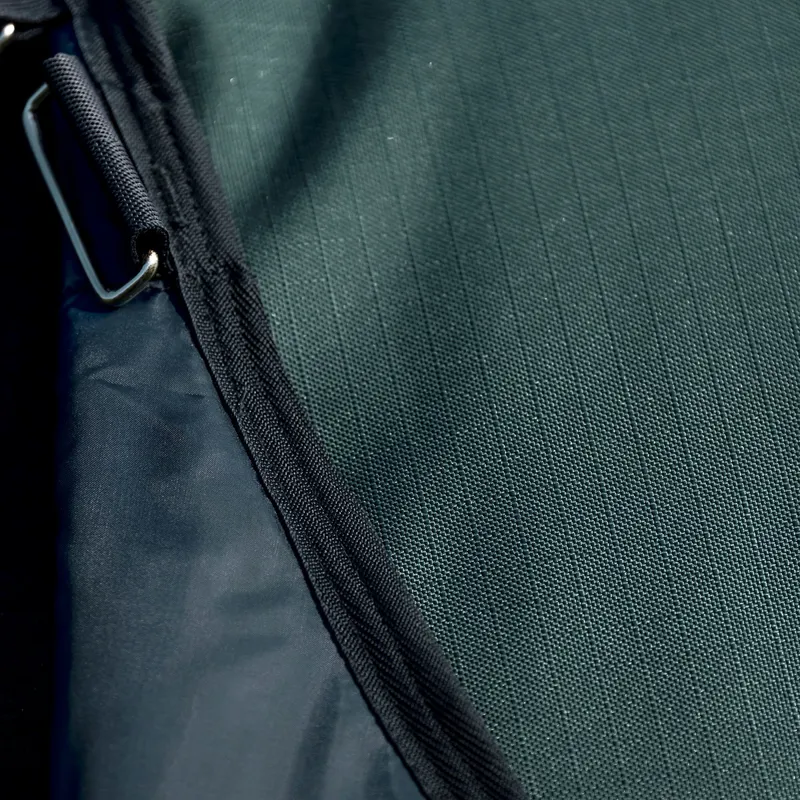 Amigo Ripstop 900D Plus 0g Turnout Rug - Dynasty Green/Navy/Silver-6