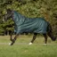 Amigo Ripstop 900D Plus 0g Turnout Rug - Dynasty Green/Navy/Silver
