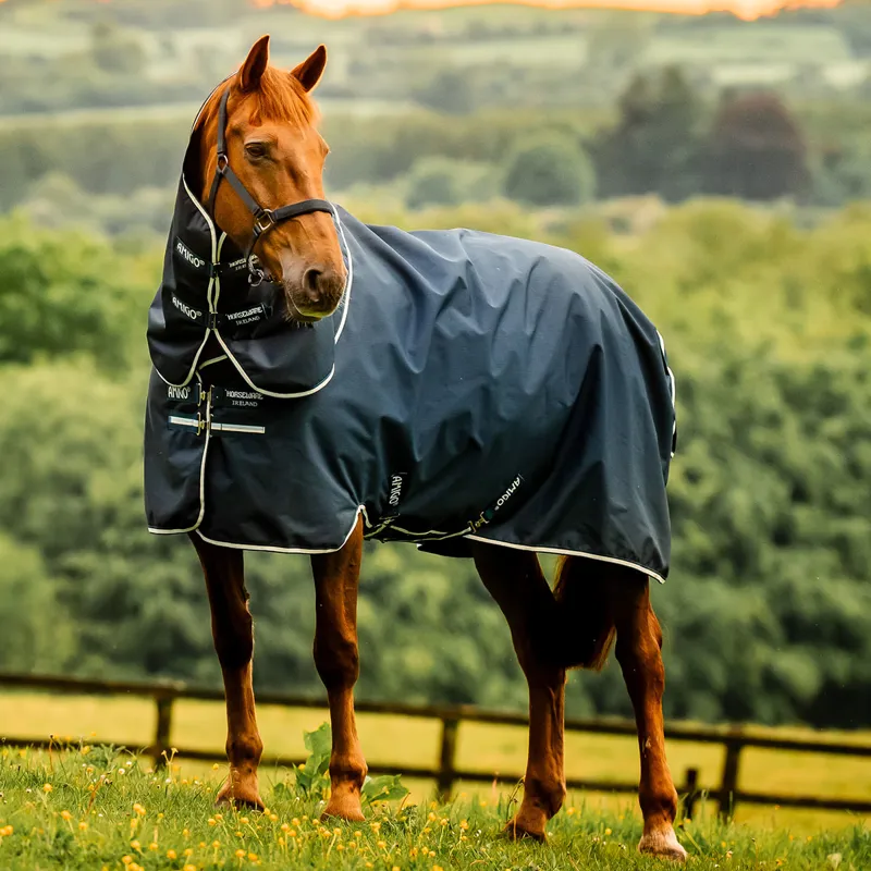 Amigo Pony Ripstop 900D Plus 0g Turnout Rug - Witney Navy