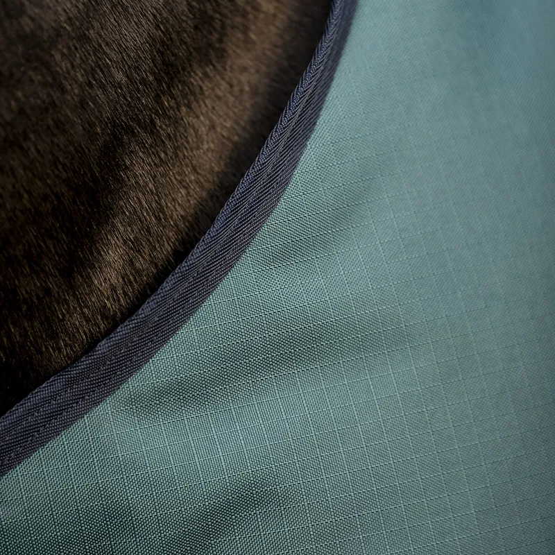 Amigo Ripstop 900D Standard Neck 0g Turnout Rug - Dynasty Green/Navy-10