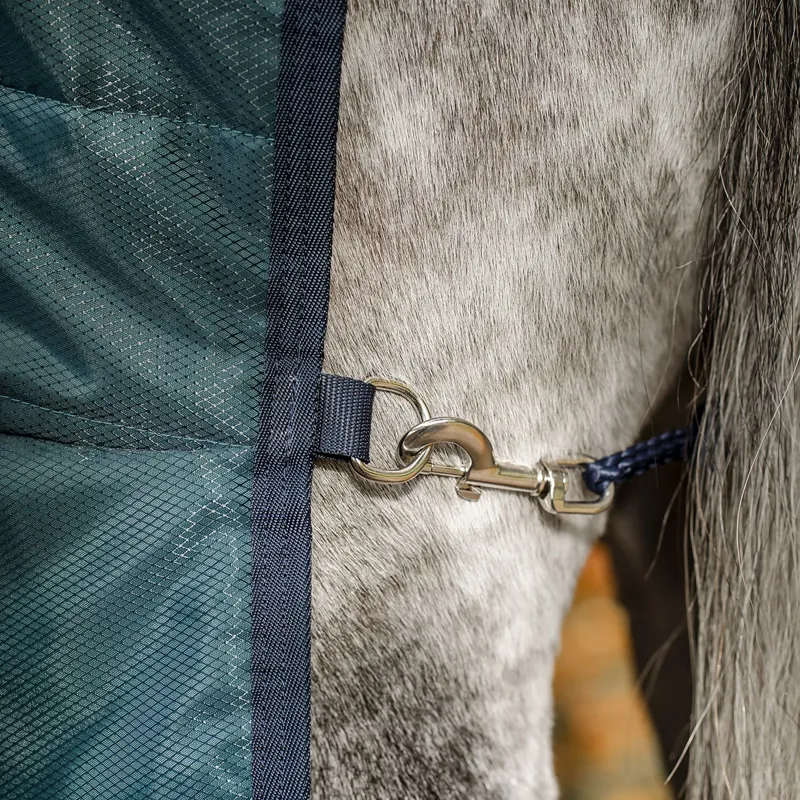 Amigo Ripstop Insulator 200g Stable Rug - Dynasty Green/Navy/Silver-3