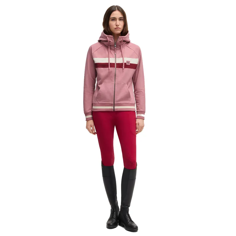 BOSS Equestrian Riva Womens Full Zip Hoodie - Rose Haze-4
