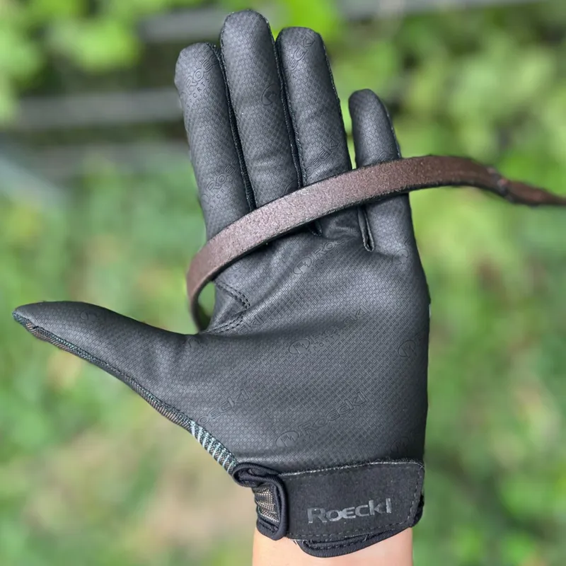 Roeckl Laila Ladies Summer Riding Gloves - Black-4