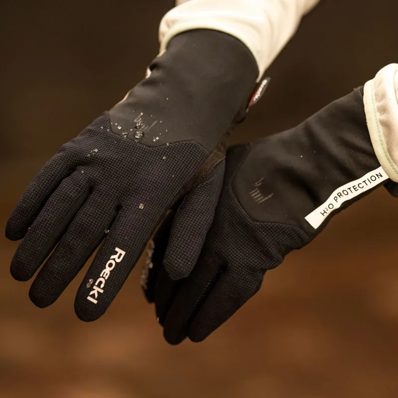 Roeckl Margalita Waterproof Adults Riding Gloves - Black-5