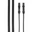 LeMieux Rolled Reins - Black/Silver