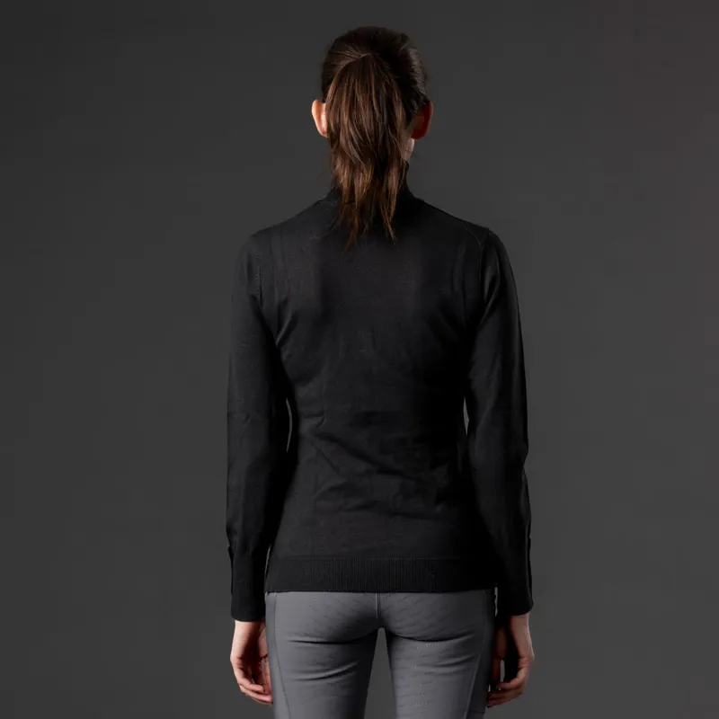 Catago Bash Ladies Rollerneck Pullover - Black-4