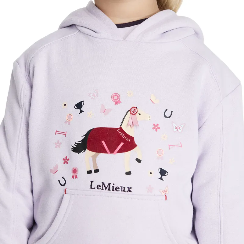 LeMieux Mini Romi Junior Hoodie - Lilac-5