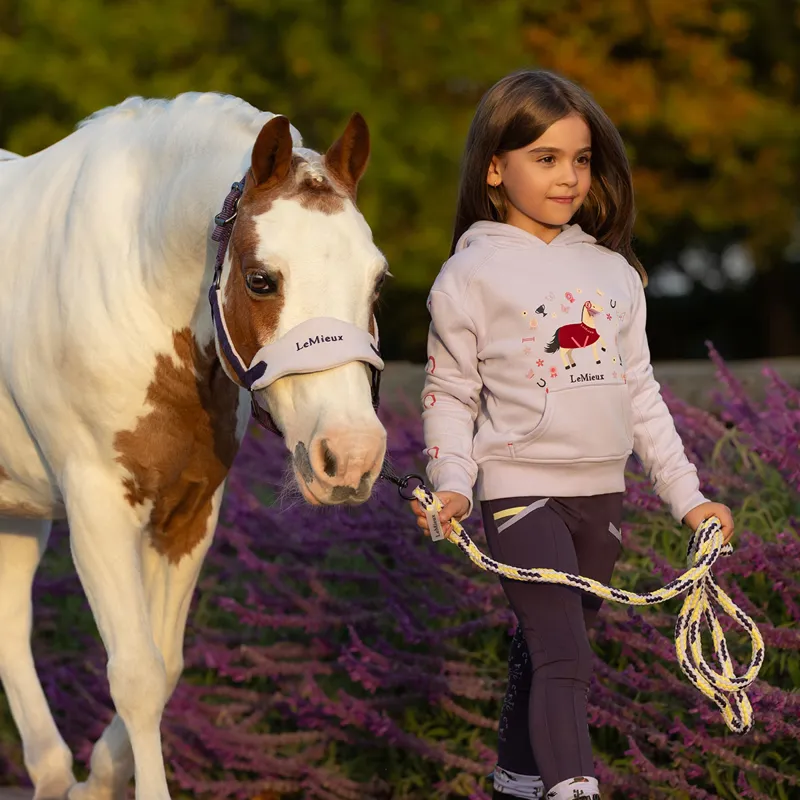 LeMieux Mini Romi Junior Hoodie - Lilac-1