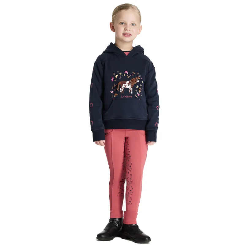 LeMieux Mini Romi Junior Hoodie - Navy-1