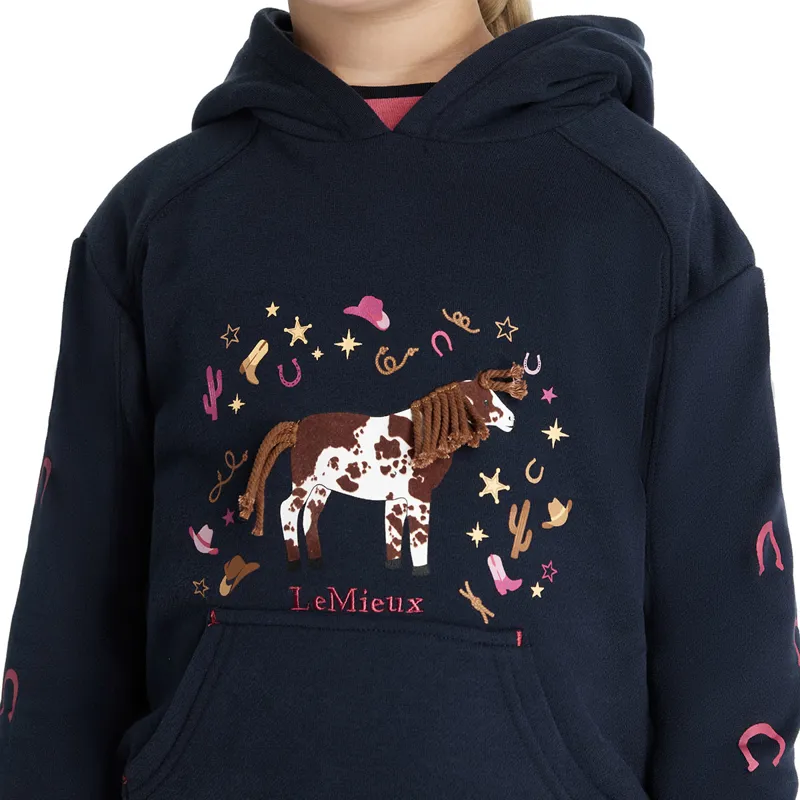 LeMieux Mini Romi Junior Hoodie - Navy-4