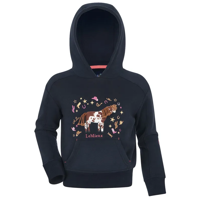 LeMieux Mini Romi Junior Hoodie - Navy-2