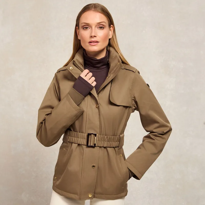 Holland Cooper Rosedale Ladies Waterproof Jacket - Mink-5