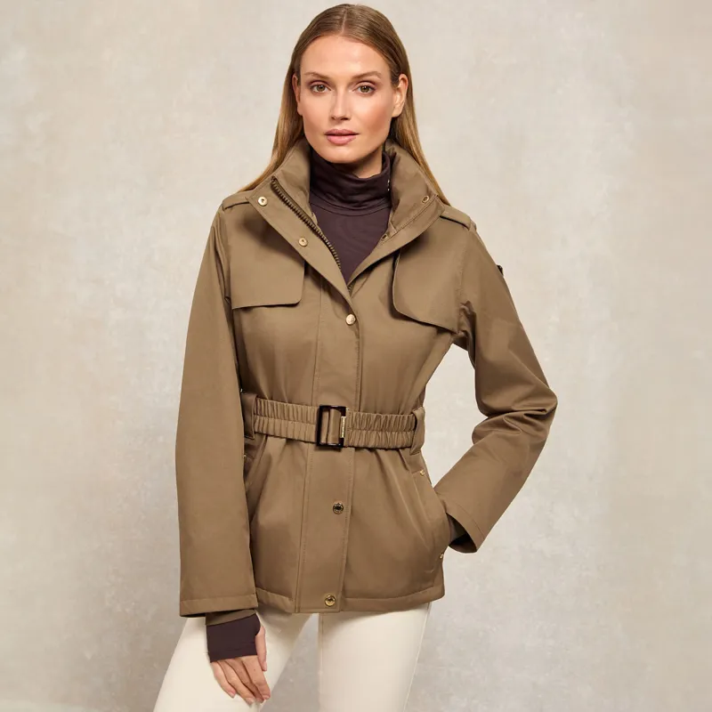 Holland Cooper Rosedale Ladies Waterproof Jacket - Mink