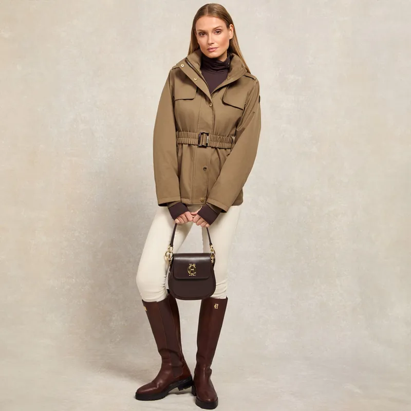 Holland Cooper Rosedale Ladies Waterproof Jacket - Mink-6