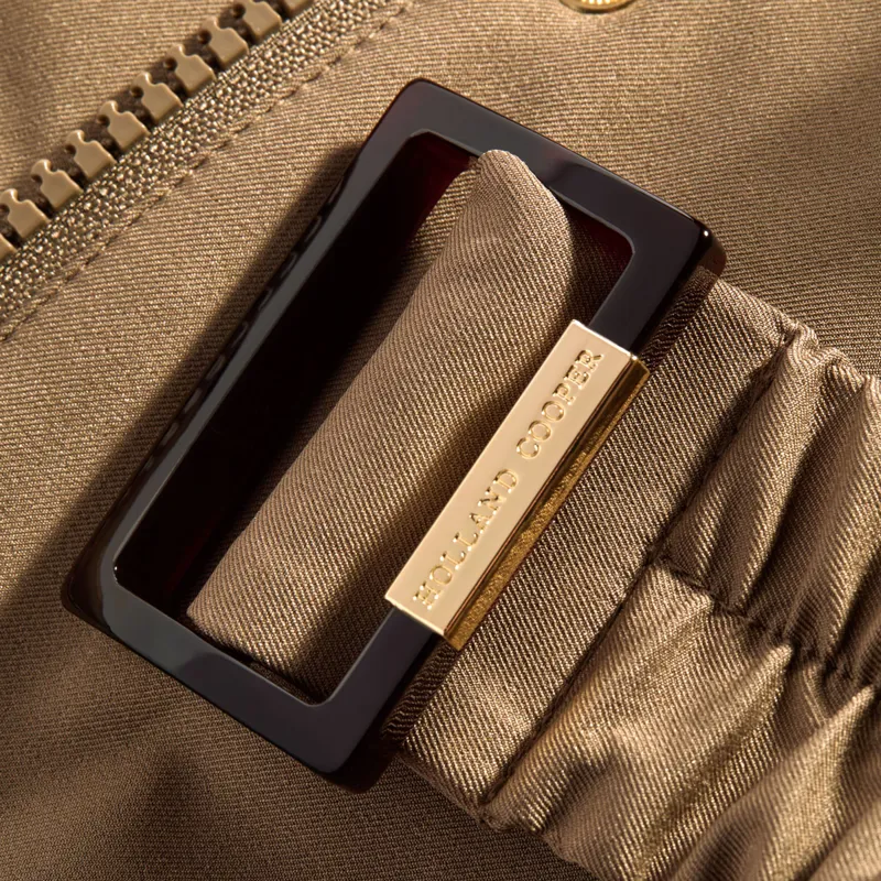 Holland Cooper Rosedale Ladies Waterproof Jacket - Mink-10