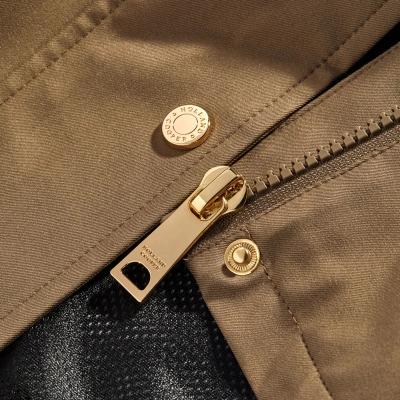 Holland Cooper Rosedale Ladies Waterproof Jacket - Mink-11