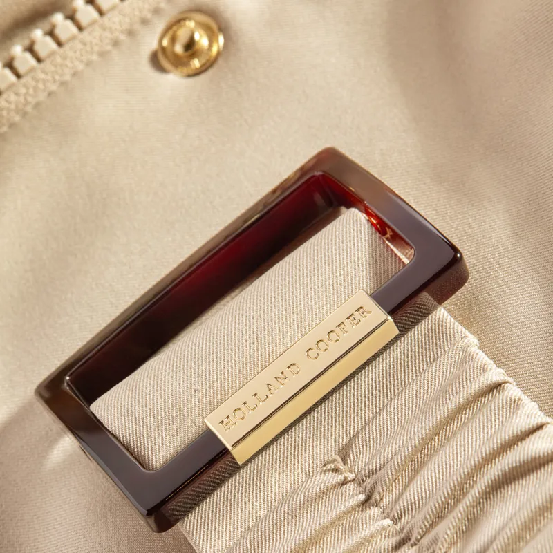 Holland Cooper Rosedale Ladies Waterproof Jacket - Stone-5