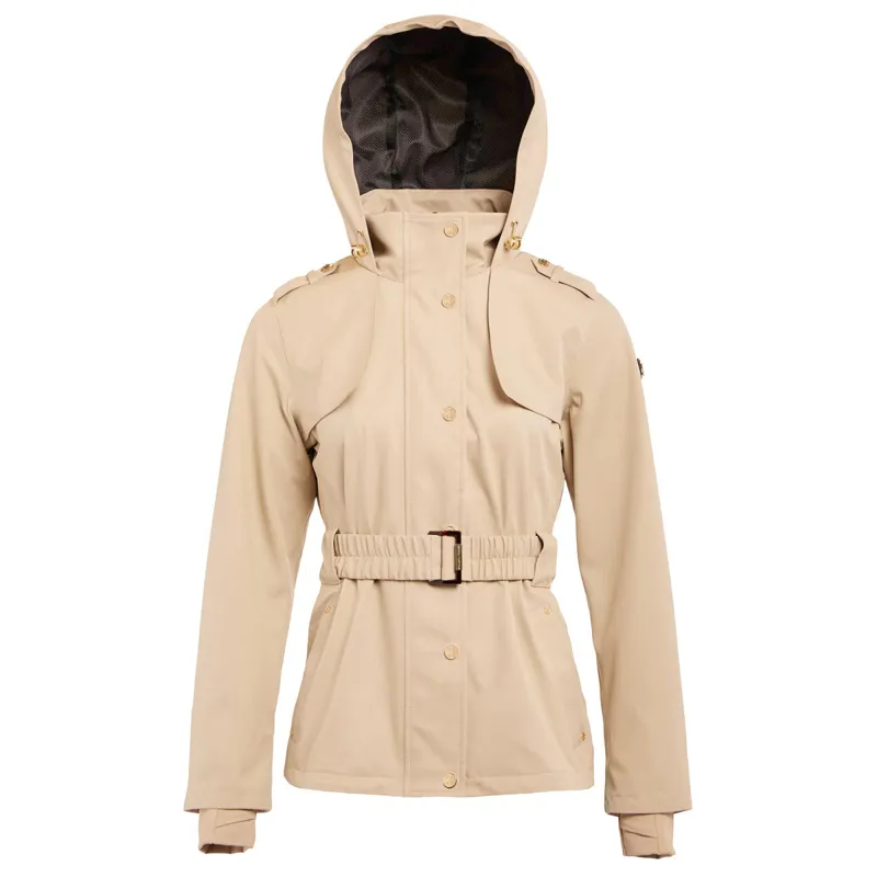Holland Cooper Rosedale Ladies Waterproof Jacket - Stone-8